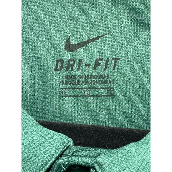 Men's Nike Dri-Fit Green Celtics Short Sleeve Polo XL Good Condition with Minor - Picture 4 of 5